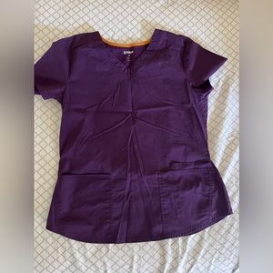 Purple women’s scrubs
